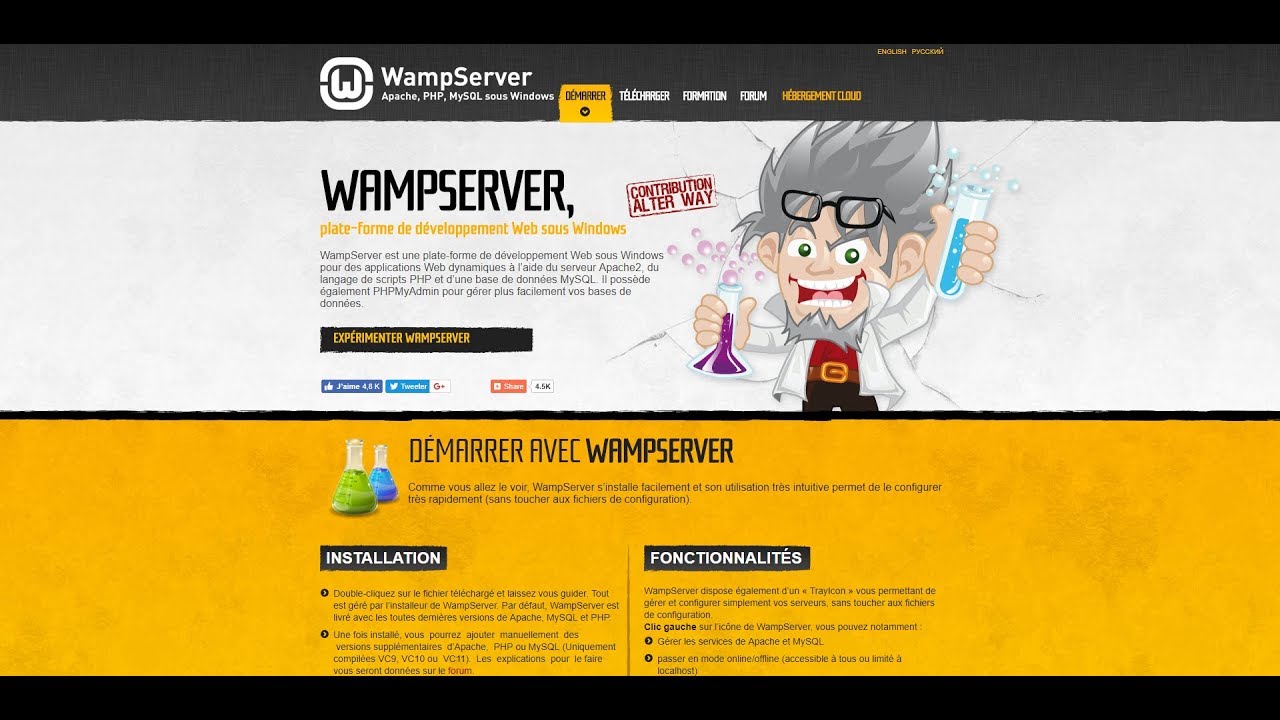 Wamp server sourceforge